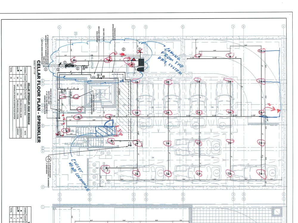A detailed design survey of an existing fire sprinkler system Upwork