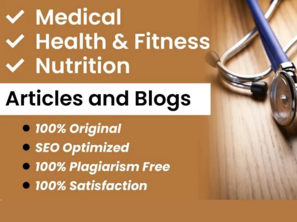 Well-researched medical, healthcare and nursing article | Upwork