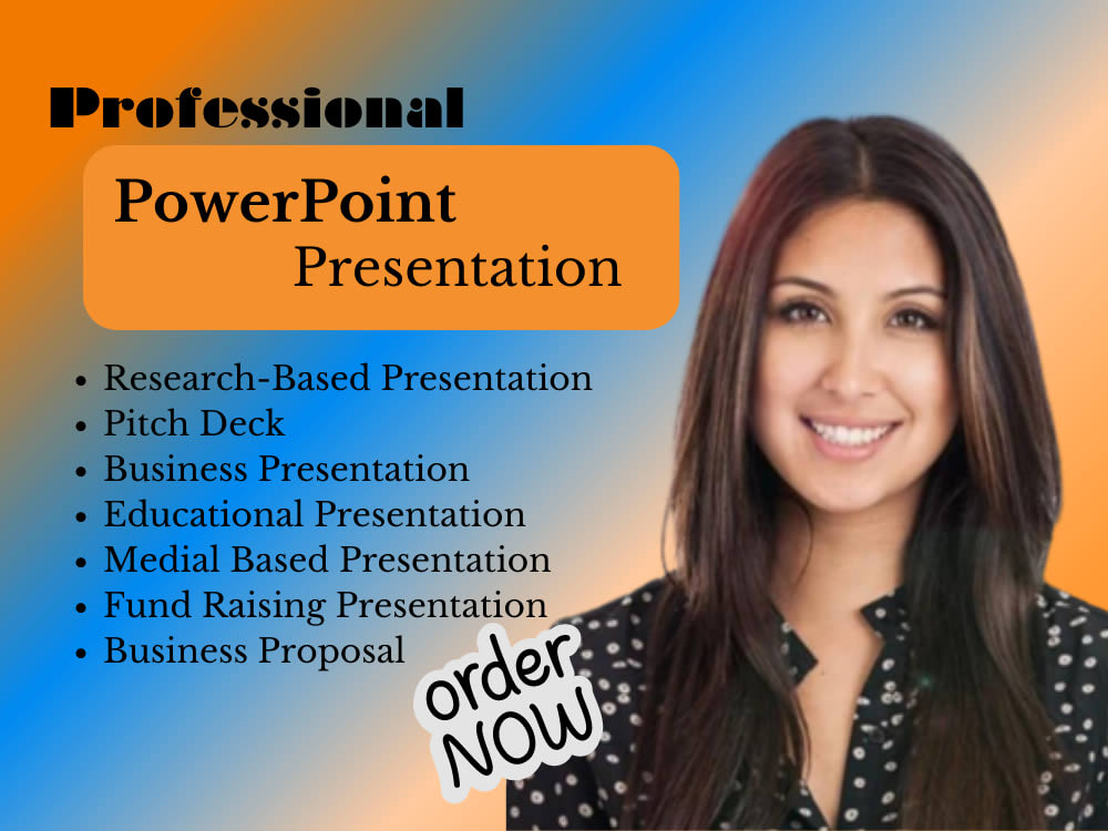 PowerPoint Expert for PowerPoint Presentation Design, PPT Pitch Deck