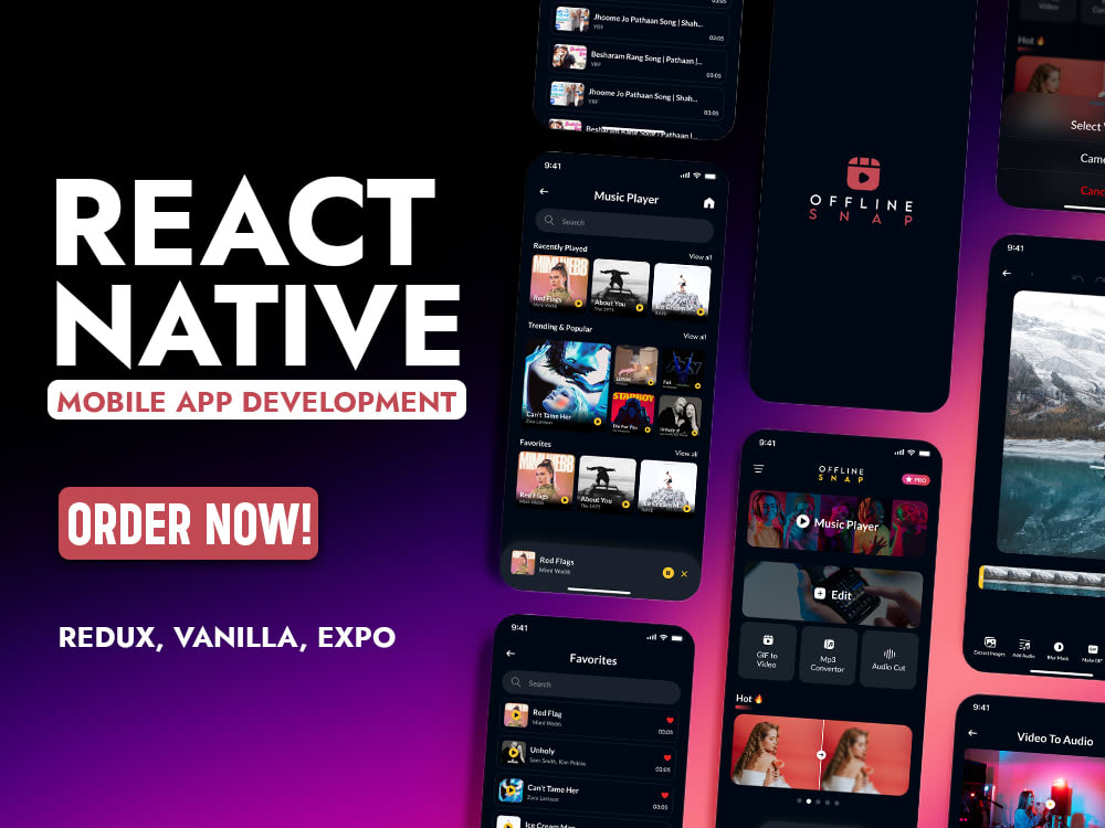 React native mobile app development from a React native developer | Upwork