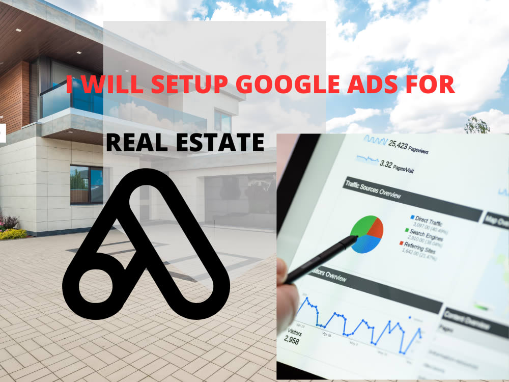 Real estate Google ads campaigns Upwork