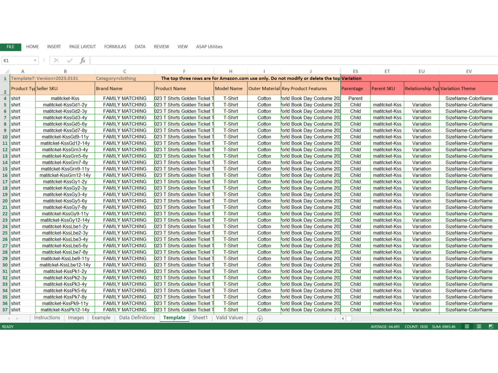 Amazon Variation Issue Fixed with Flat File, Amazon Product Variation