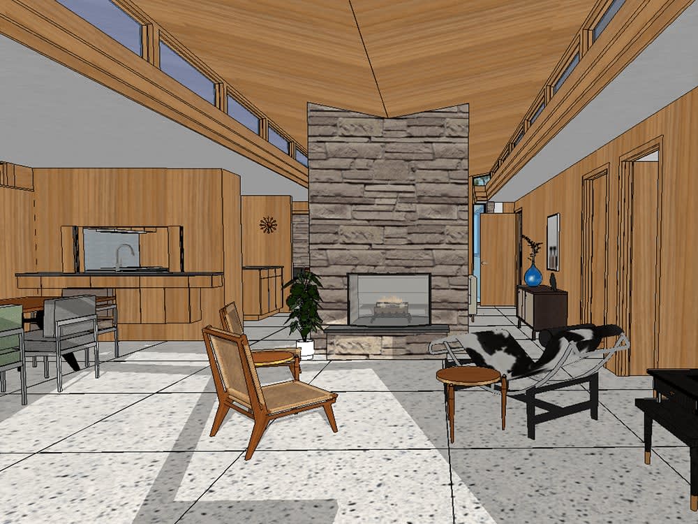 Interior design and 3d Design by sketch up | Upwork