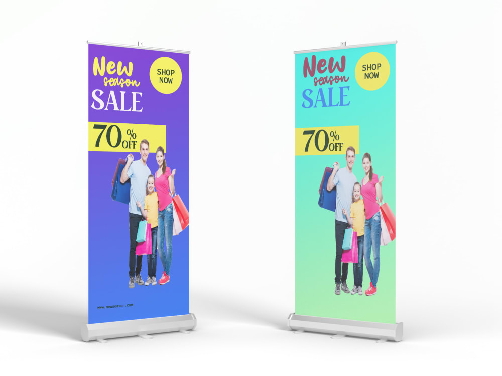 A Creative Billboard/Roll Up or Pull Up Banner/ Backdrop Design | Upwork