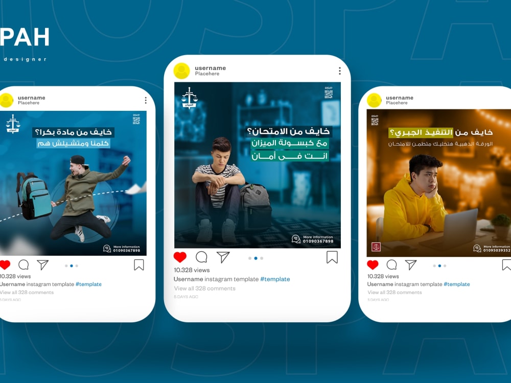 Social media designs (Facebook, Instagram, Twitter,..) | Upwork