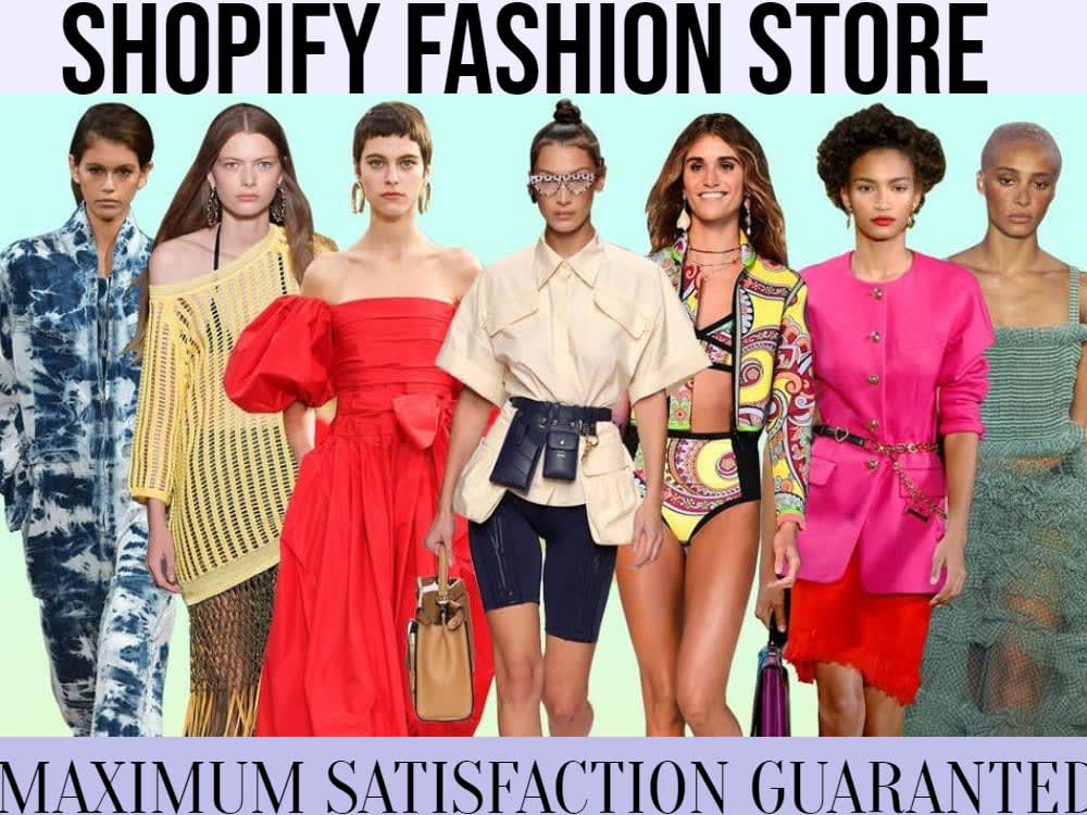 A responsive topnotch clothing store fashion store clothing website