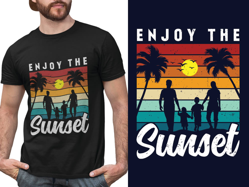 Custom and Unique Retro Vintage T-shirt Design