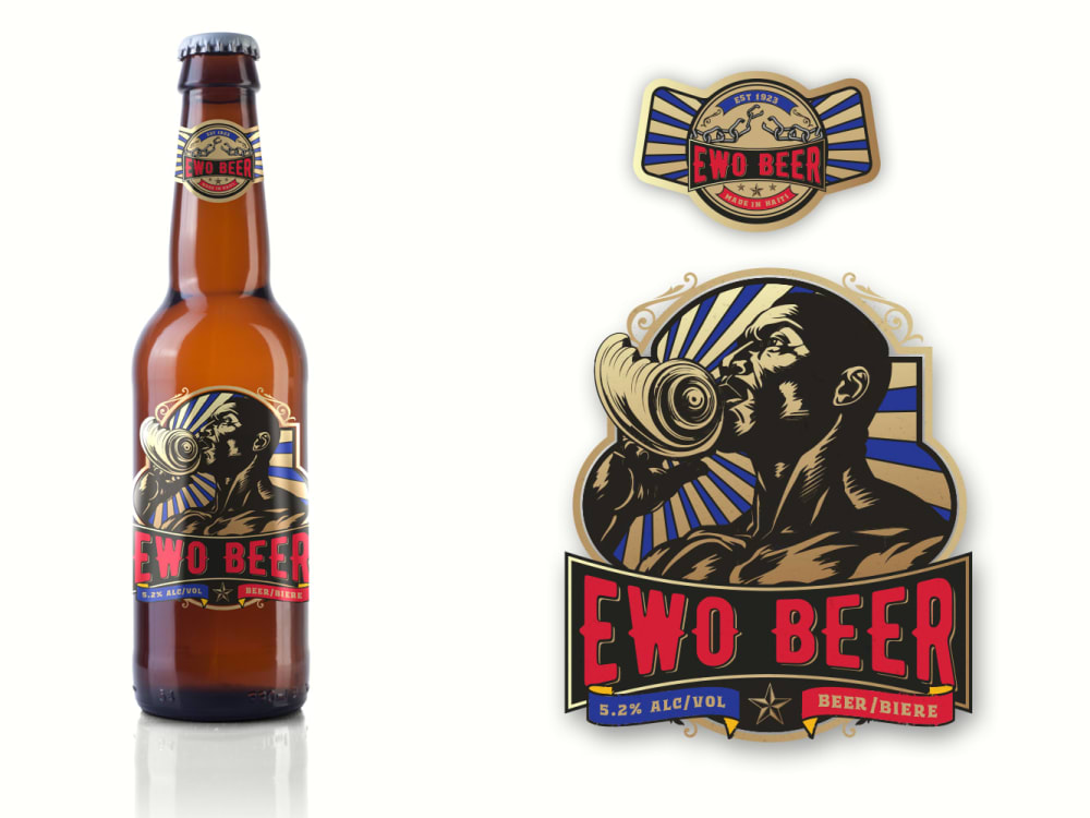 Beer Can or Bottle Label Design Upwork