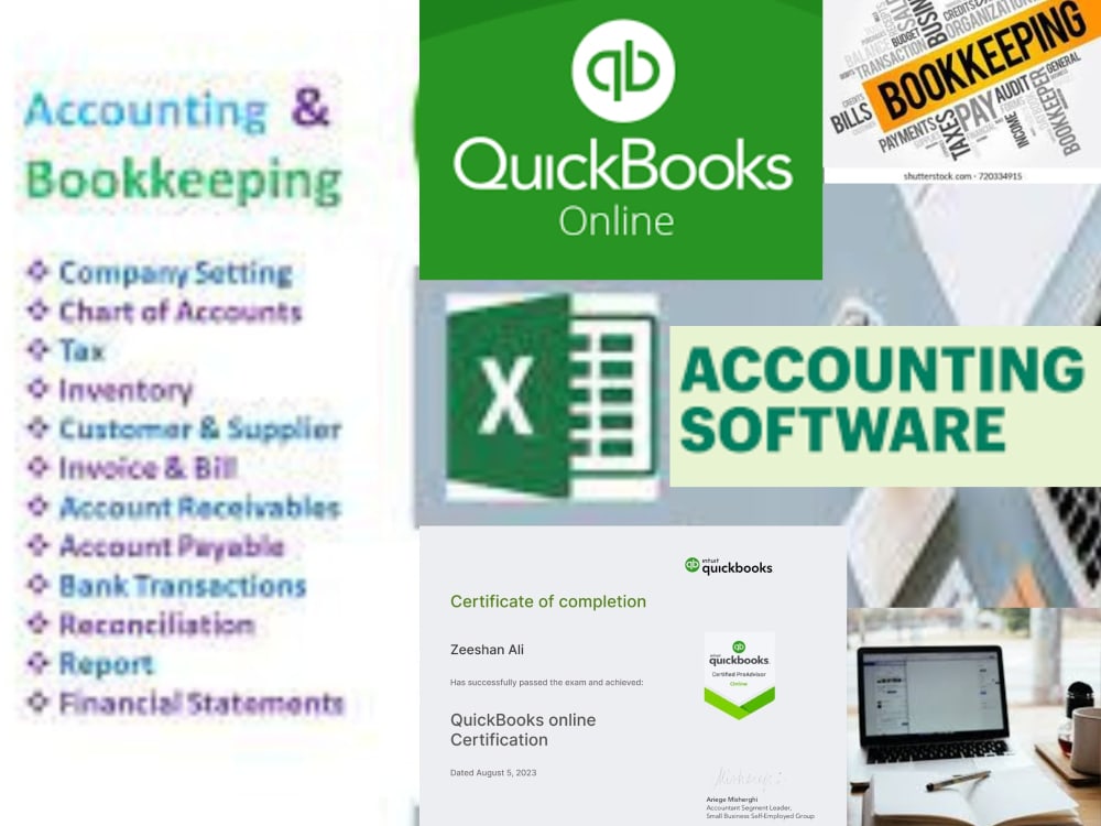 QuickBooks Pro Certified Bookkeeper Upwork