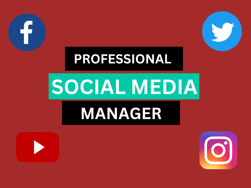 Social media management social media manager social media marketing Upwork