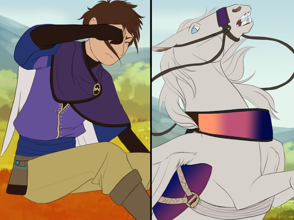 Flat colors for your comic pages or lineart Upwork
