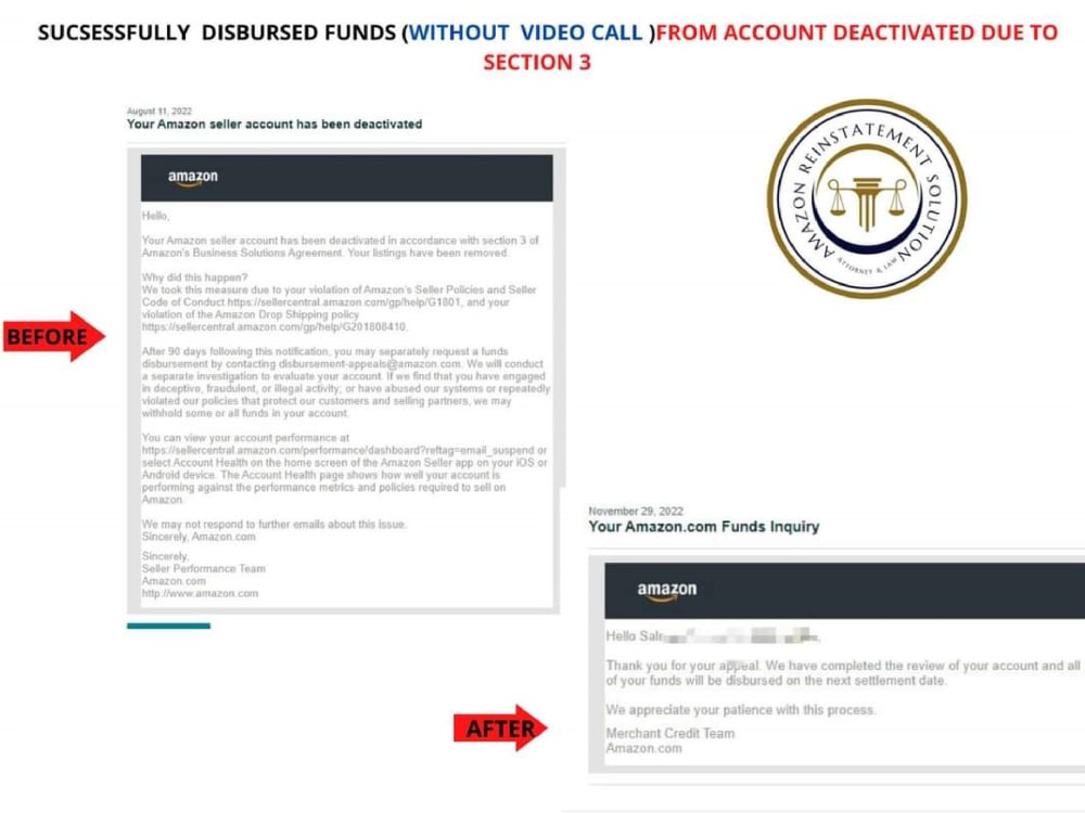 Your Amazon Account Reinstated / Reactivated | Upwork