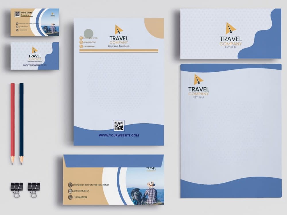 Printing of Business Card + Letterhead + Envelope (Pro Pack)