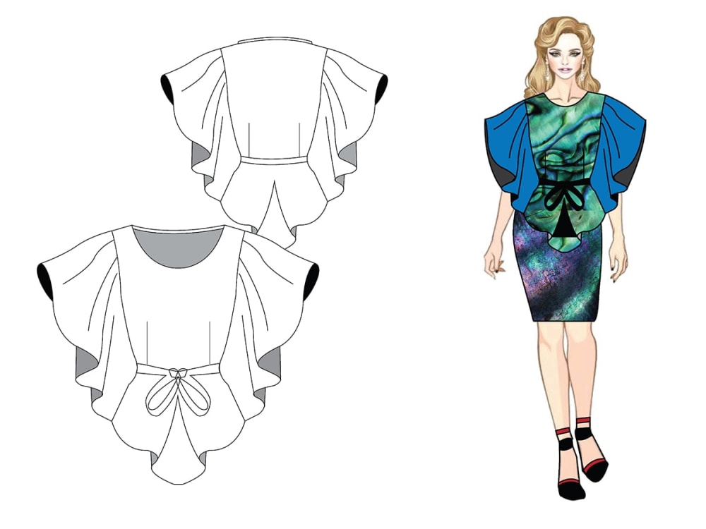 Draw fashion collection, illustration or sketch | Upwork