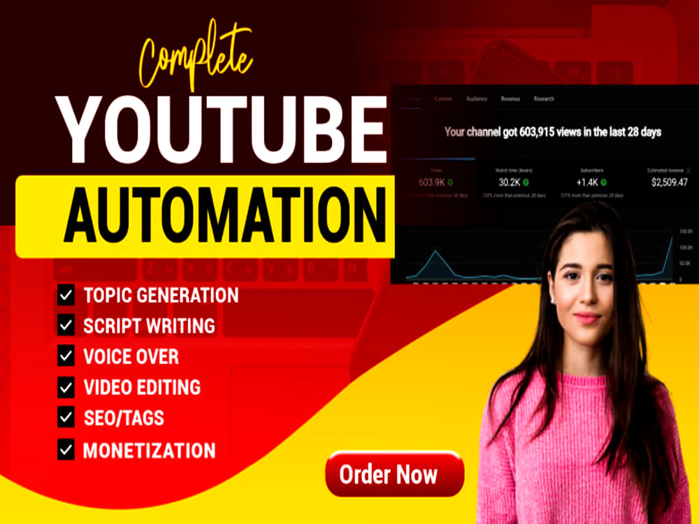 Automate your  channel and create Cashcow videos