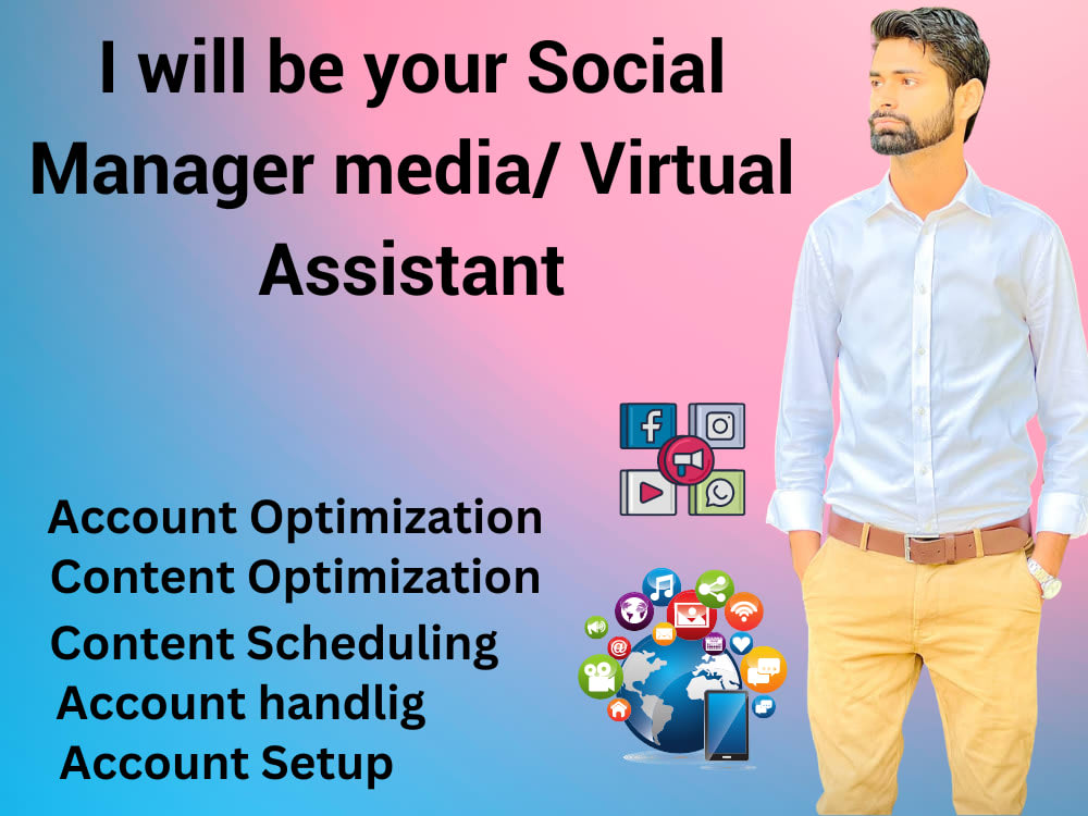 Social Media Manager Social Media Virtual Assistant Upwork