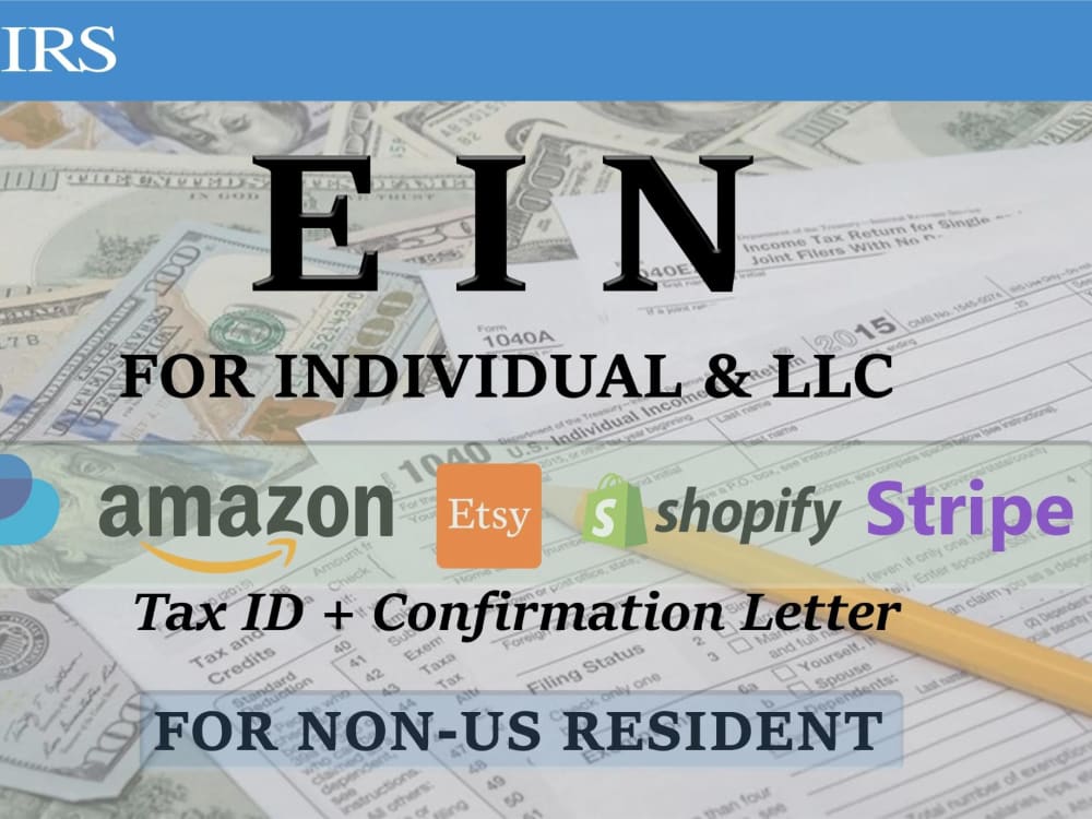 EIN Tax ID for LLC or Sole from IRS Upwork