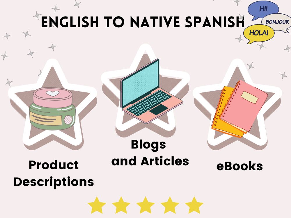 A natural translation from English to Spanish | Upwork