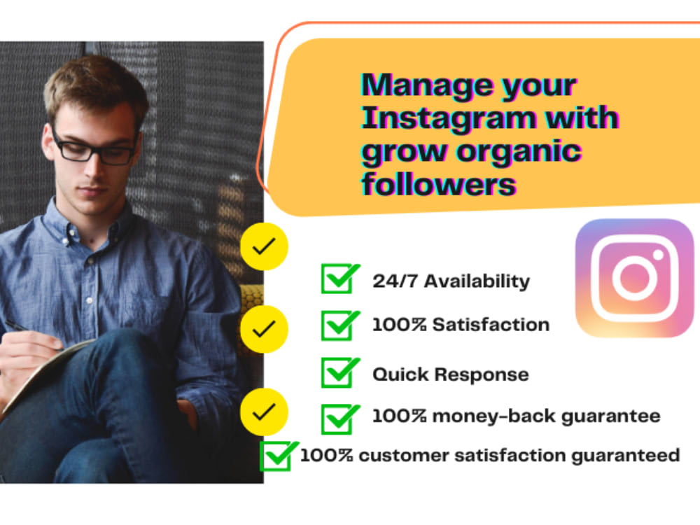 Manage Your Instagram With Grow Organic Followers Upwork Manage Your Instagram With Grow Organic Followers Upwork