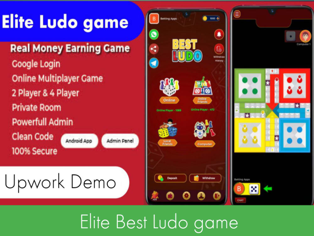 Real Money Ludo Game Source Code, Real Cash Ludo Game Source Code