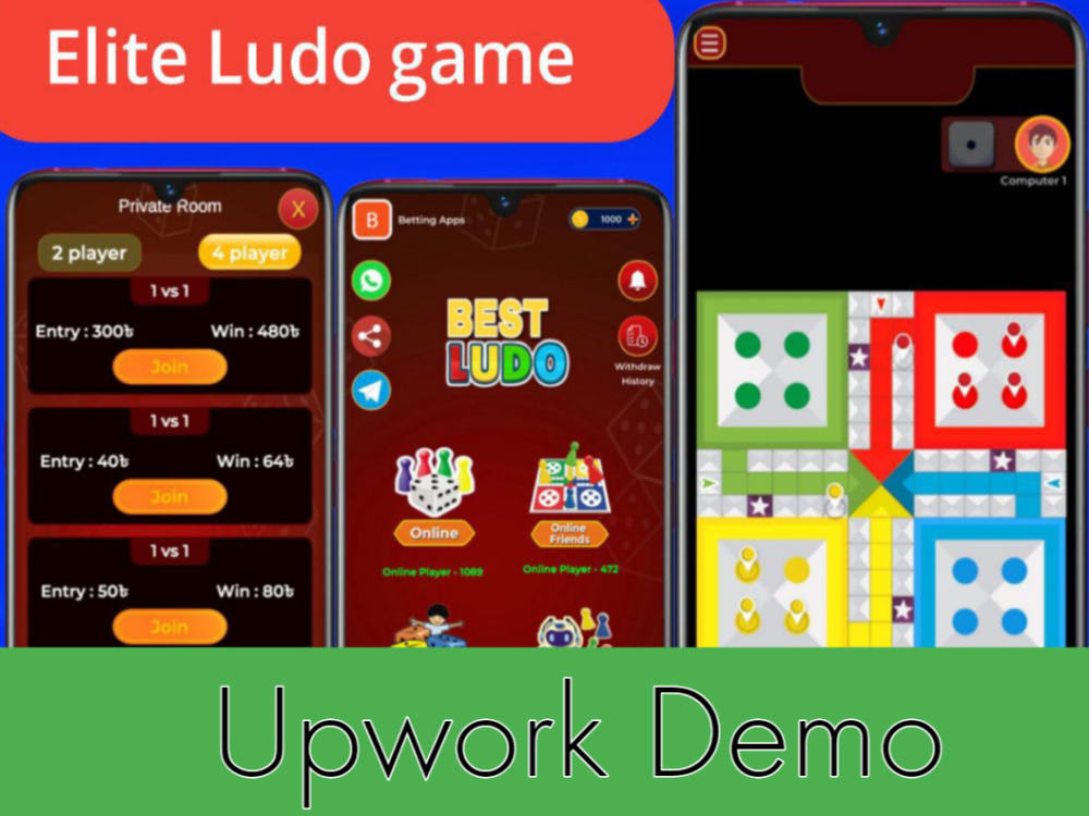 Ludo Game Admin Panel with Real Cash