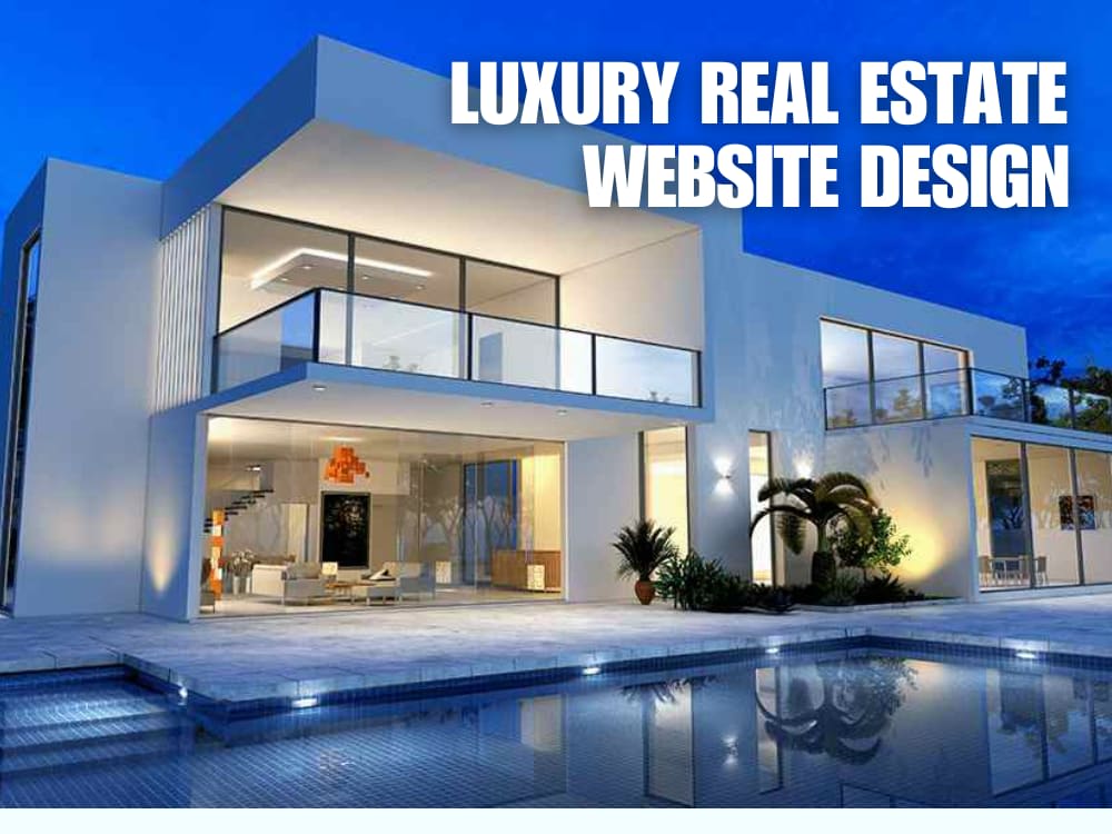 A responsive luxury realtor, real estate website Upwork