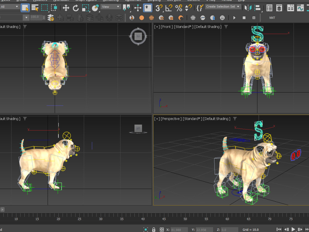 Rigged 3d characters for Unity, unreal engine and animation production ...