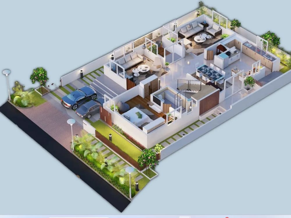 Modern 3D house plan designs 2020  Interior Decor Designs  YouTube