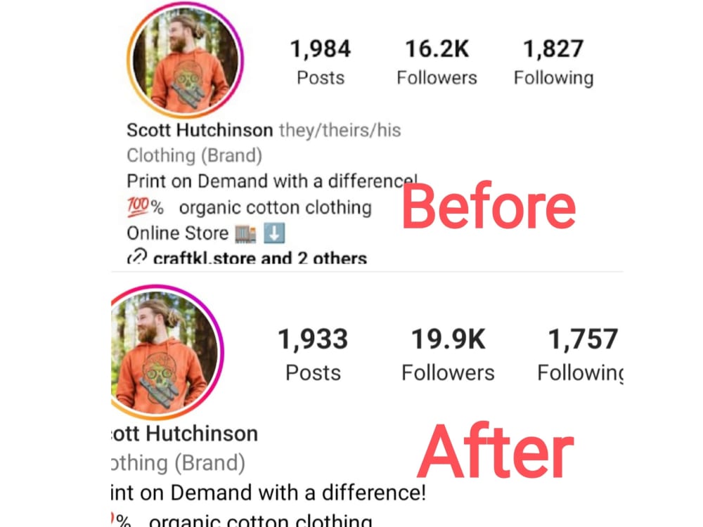 Instagram fake followers remover & improve engagement organically Upwork