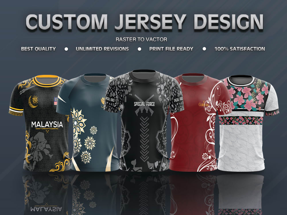 Sublimation Jersey Design Projects