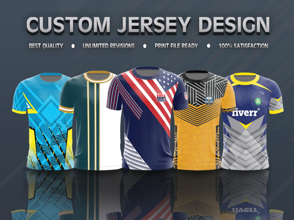 Custom Men Jersey Svg File