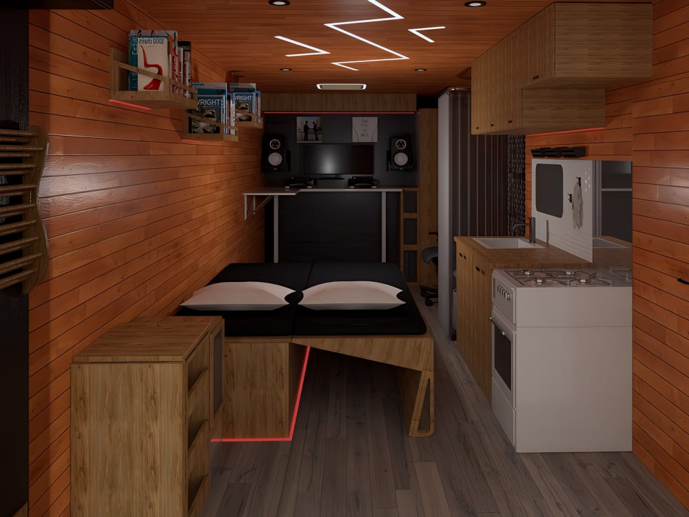 Nv200 Camper Kit Turn Your Van Into A Dream Home - 6bdfpqv