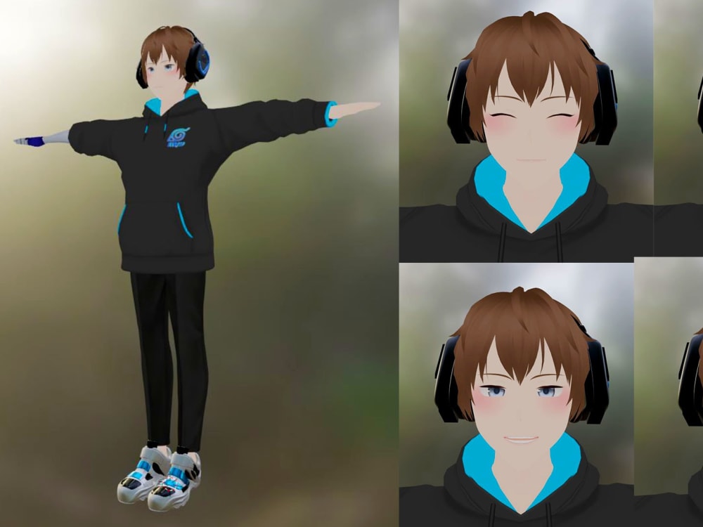 VRoid Studio -- Free 3D Anime Style Character Creator 