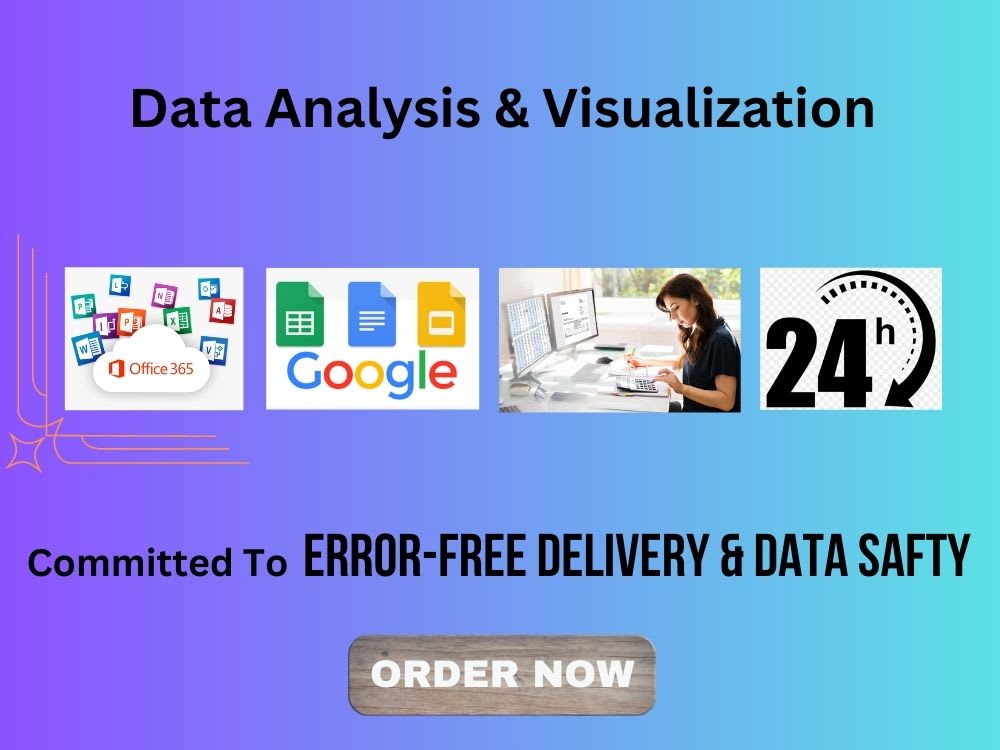 Data Analysis & Visualization Google Sheets (Formula, Graphs