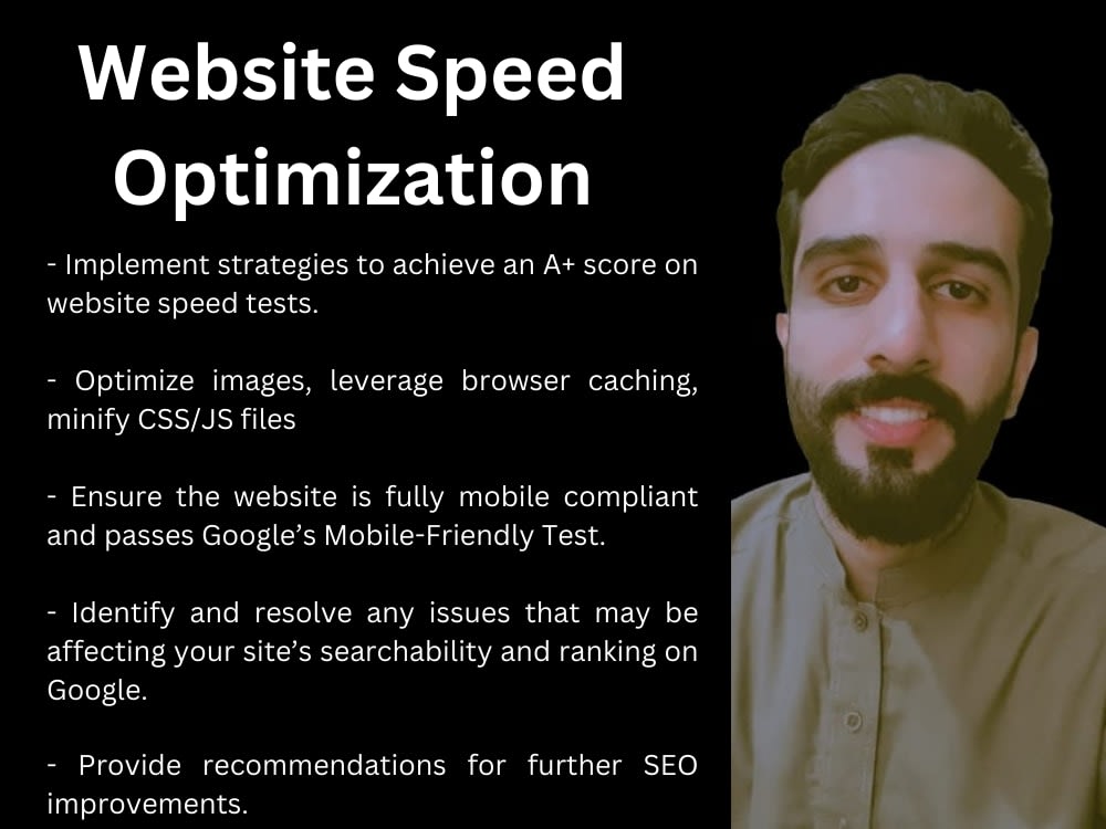 A+ score in website speed tests Upwork