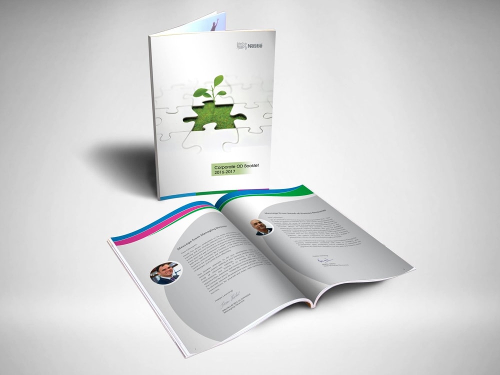 A Custom Catalog Design/Booklet Design/Annual Report Design Upwork