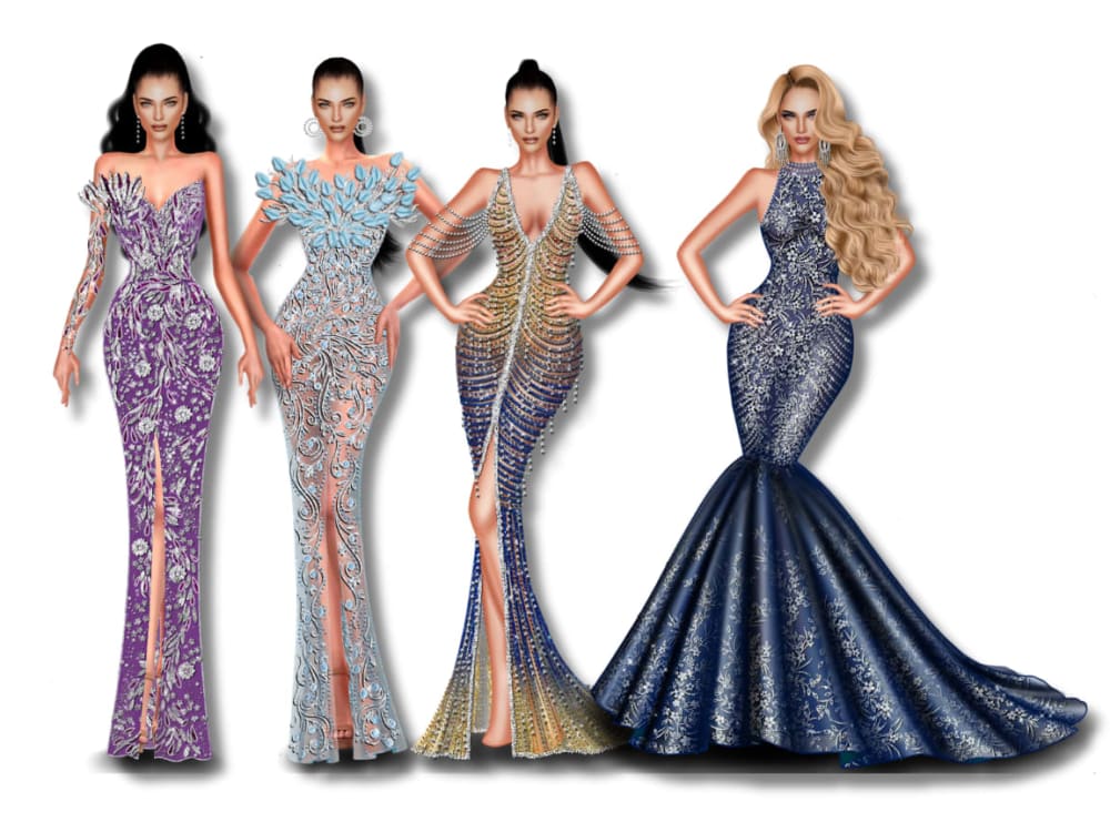 A beatiful and amazing fashion design and illustrations | Upwork