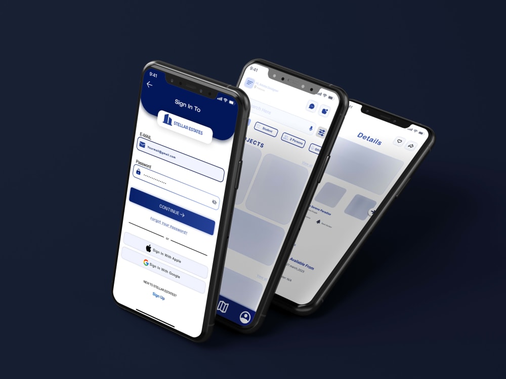 An attractive mobile app UI UX in Figma. | Upwork