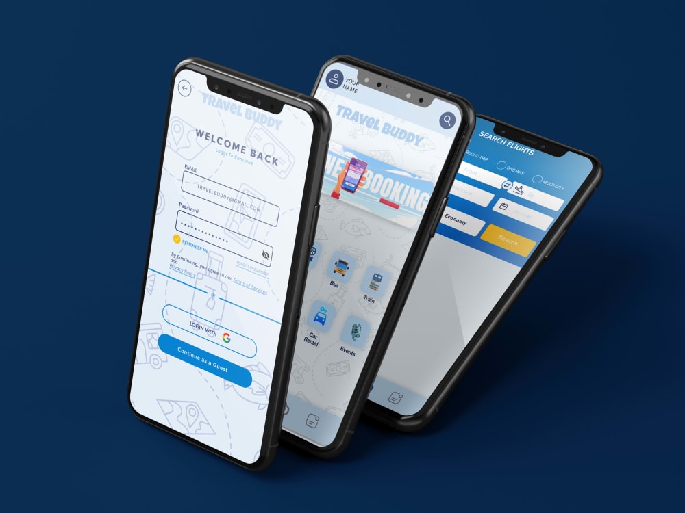 An attractive mobile app UI UX in Figma. | Upwork