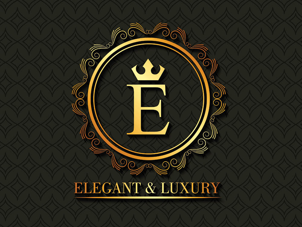 do modern elegant and luxury brand logo design