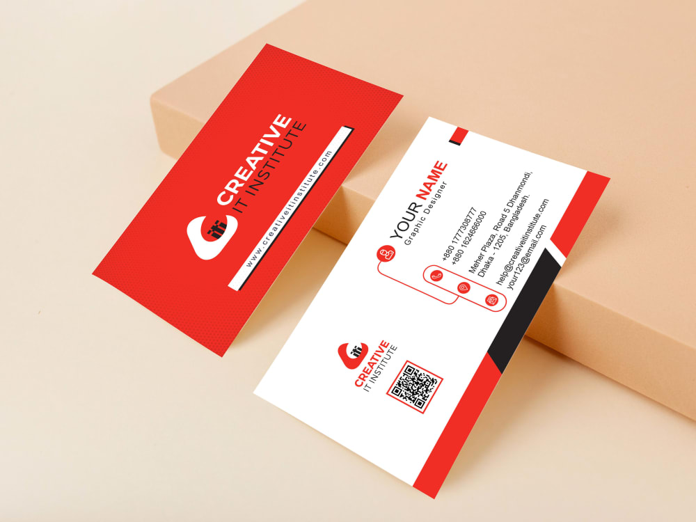 A professional & elegant business card and stationary for your business