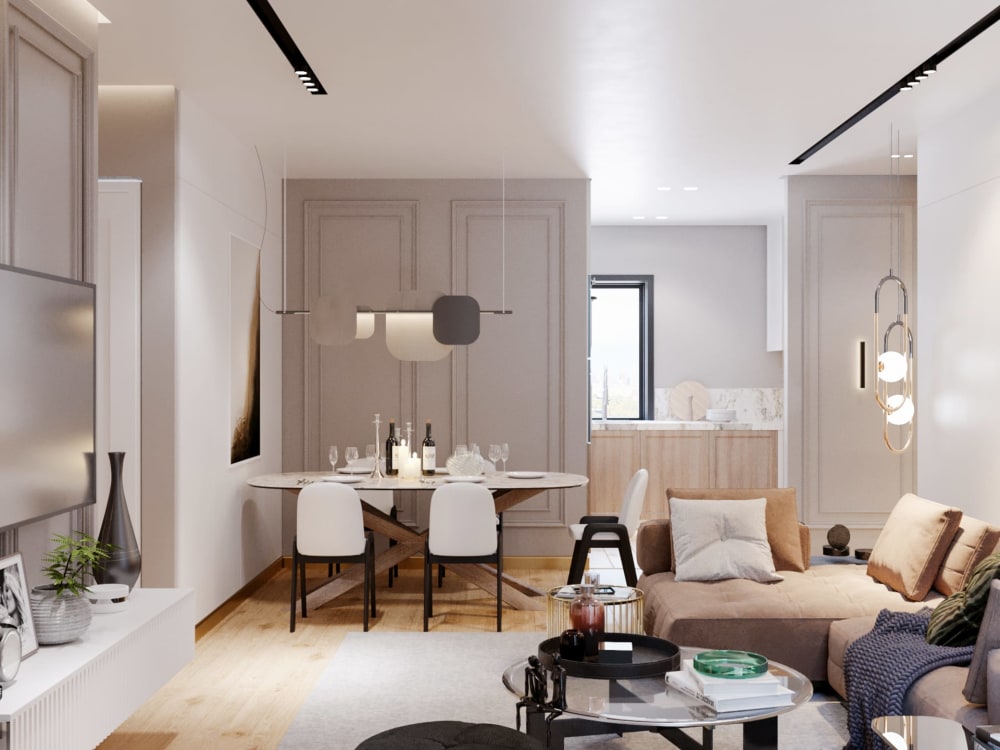 Image showcasing 25 High Rise Apartment Living Room Decor Ideas