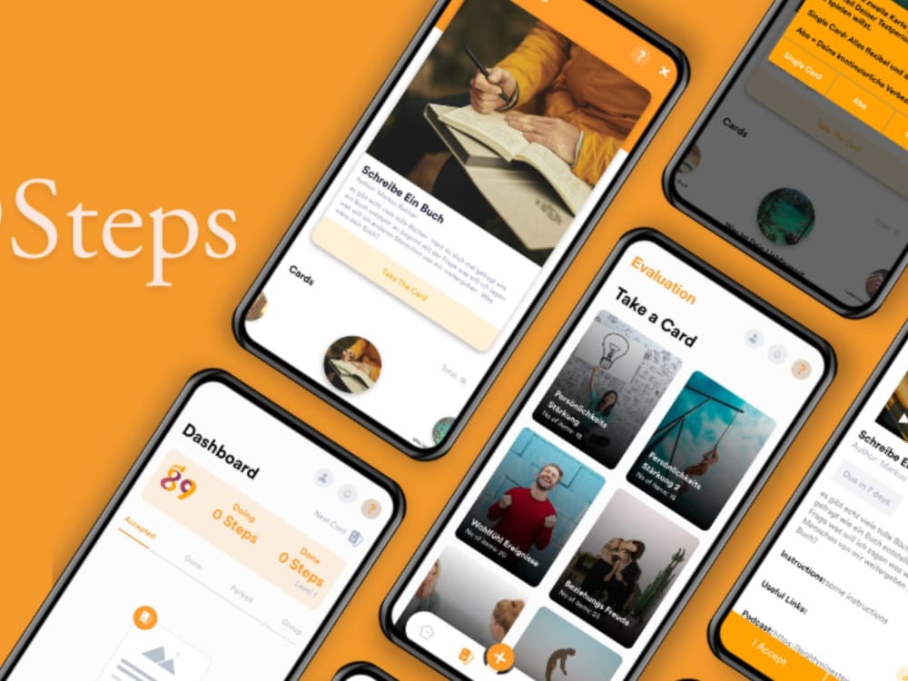 Responsive Mobile App UI/UX designs for your Brand's identity | Upwork
