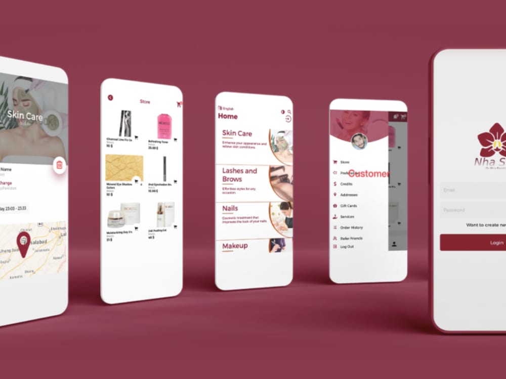 Responsive Mobile App UI/UX designs for your Brand's identity | Upwork