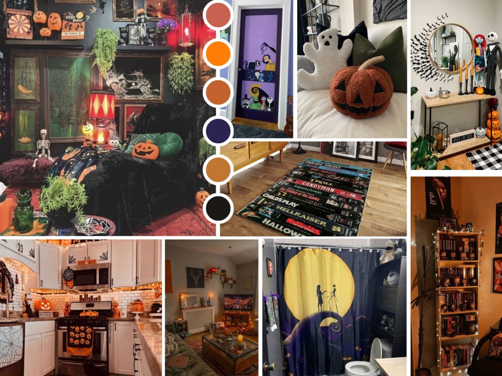 Exterior Mood Board (halloween theme)  Upwork
