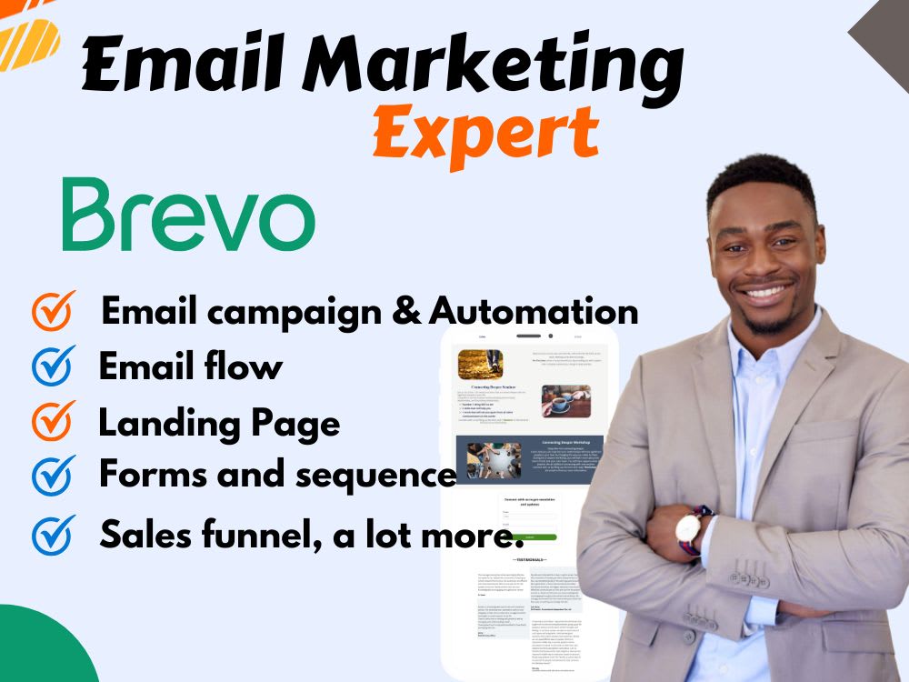 Brevo email templates, landing Brevo email templates, landing