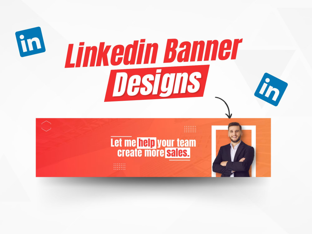 Attractive and Professional Linkedin Banner | Upwork