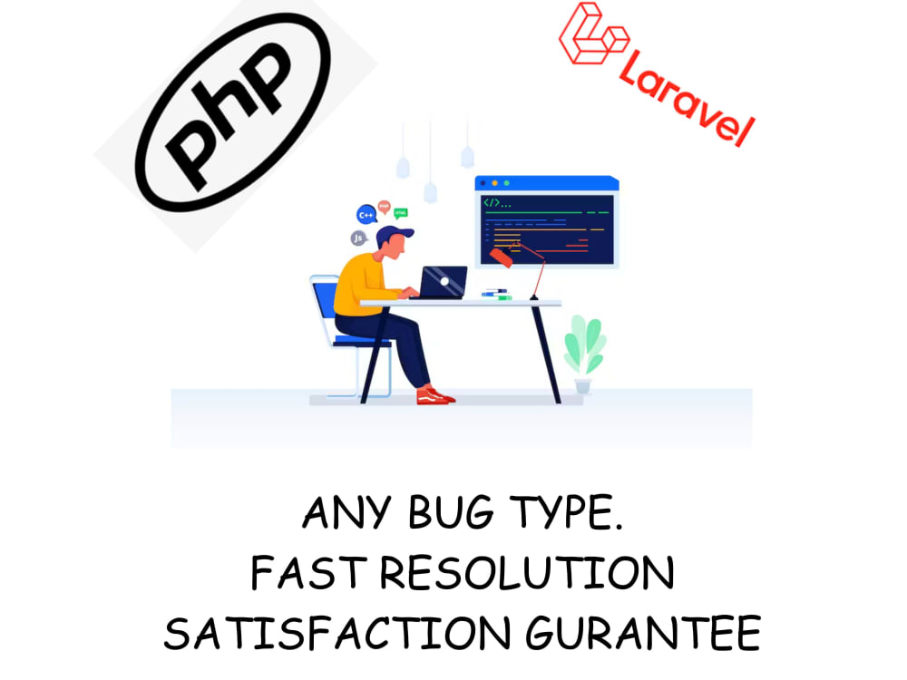 PHP Bugs Fixing In Laravel Websites Upwork