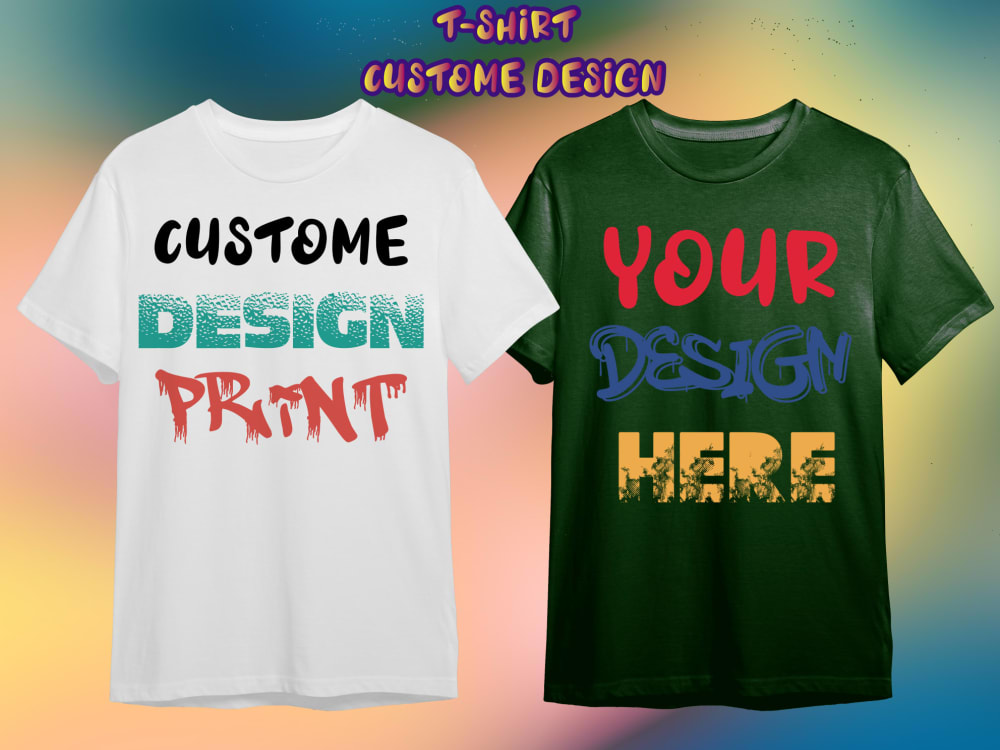 Custom graphic t-shirt design within 24 hours | Upwork