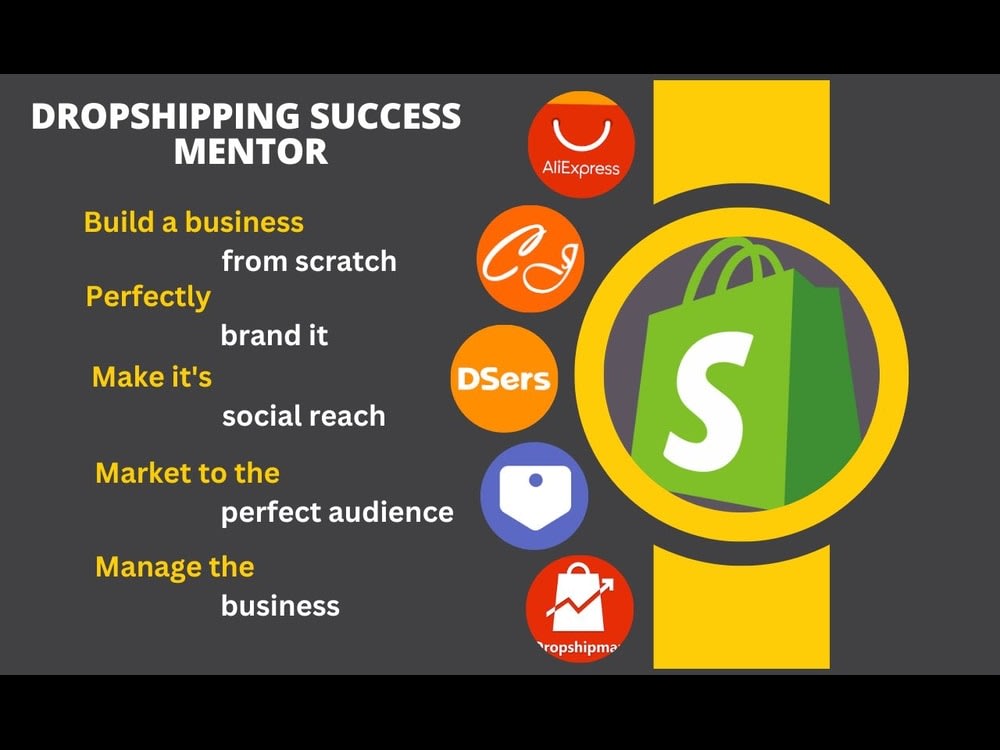 Your dropshipping success mentorship and hasslefree management Upwork